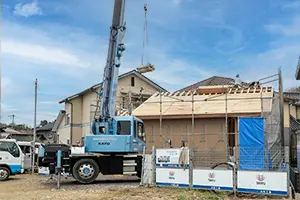 新事務所が上棟しました🏠