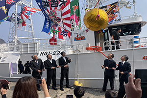 大和丸様の新船竣工式でした🚢